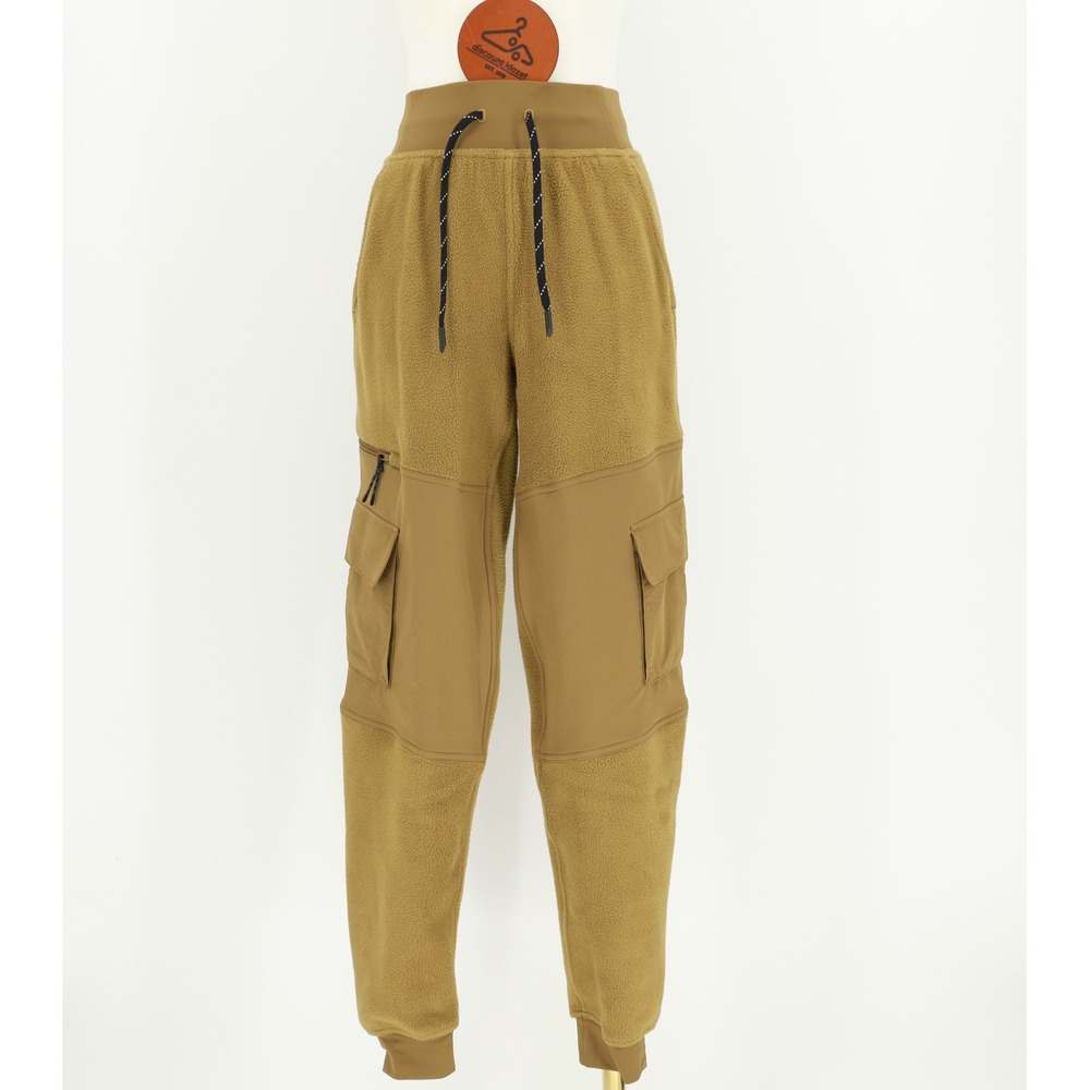 Lululemon Fleece Ripstop Cargo High Rise Hiking Jogger Size 2 Allspice Soft Warm
